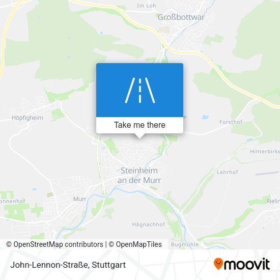 John-Lennon-Straße map