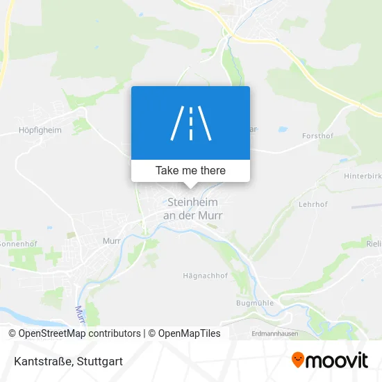 Карта Kantstraße