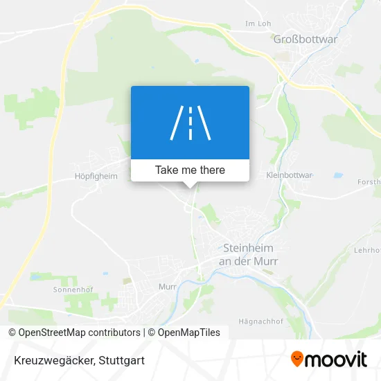 Карта Kreuzwegäcker