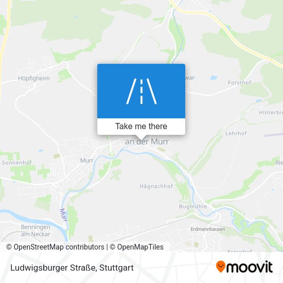 Ludwigsburger Straße map