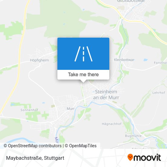 Карта Maybachstraße