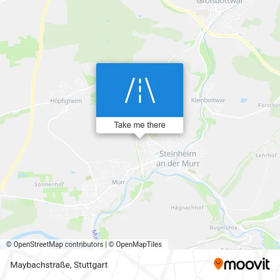 Карта Maybachstraße