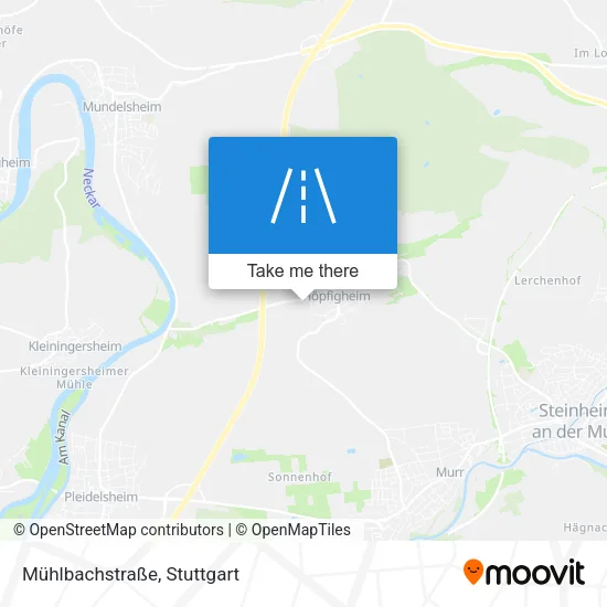 Mühlbachstraße map