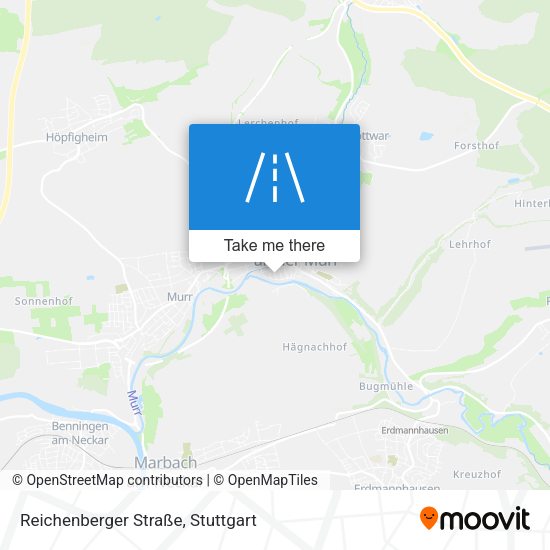 Reichenberger Straße map