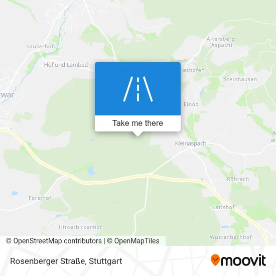 Rosenberger Straße map