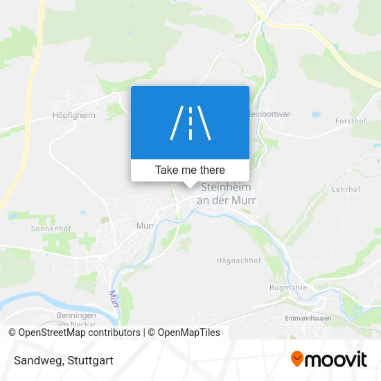 Карта Sandweg