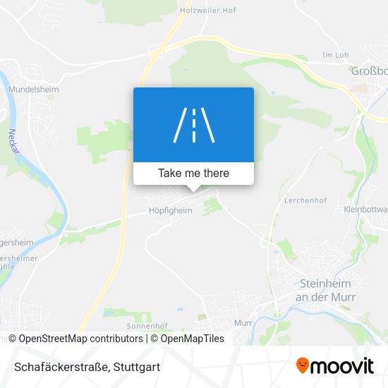 Schafäckerstraße map