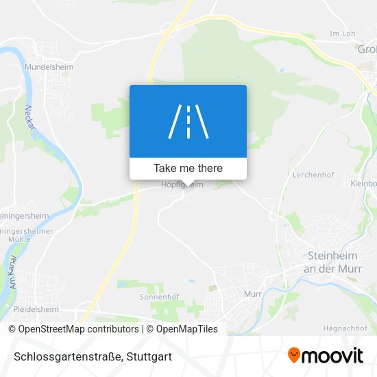 Schlossgartenstraße map