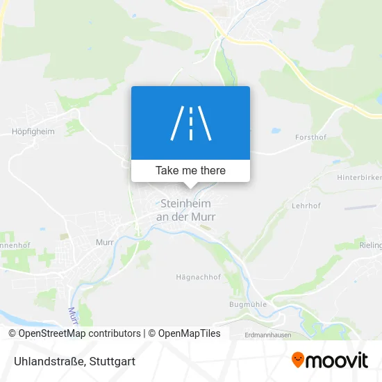 Карта Uhlandstraße
