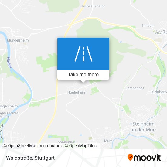 Waldstraße map