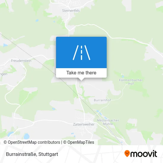 Карта Burrainstraße