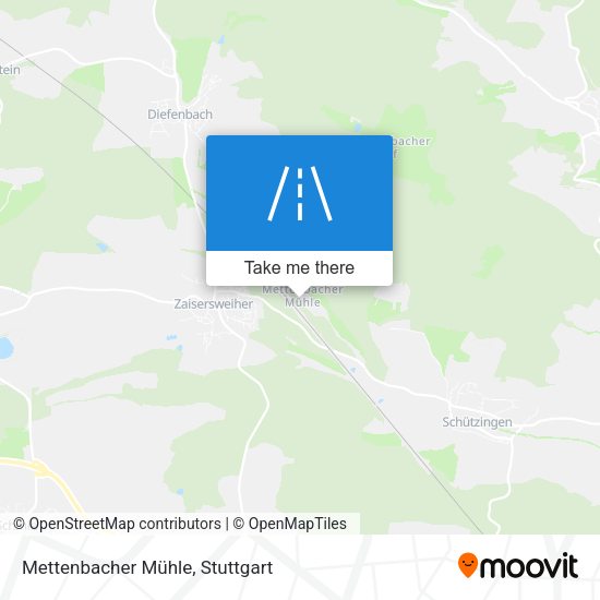 Mettenbacher Mühle map
