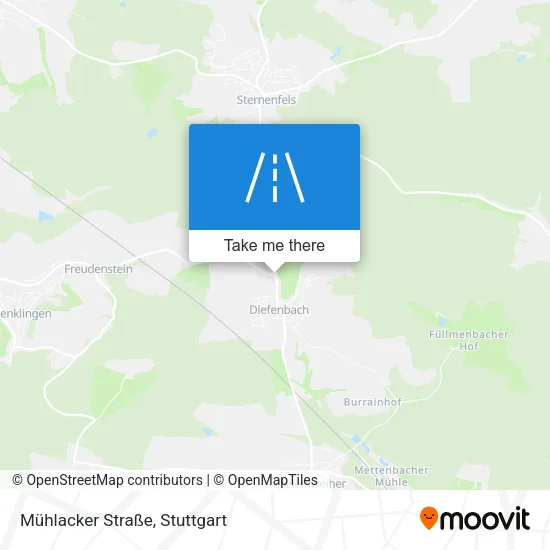Карта Mühlacker Straße