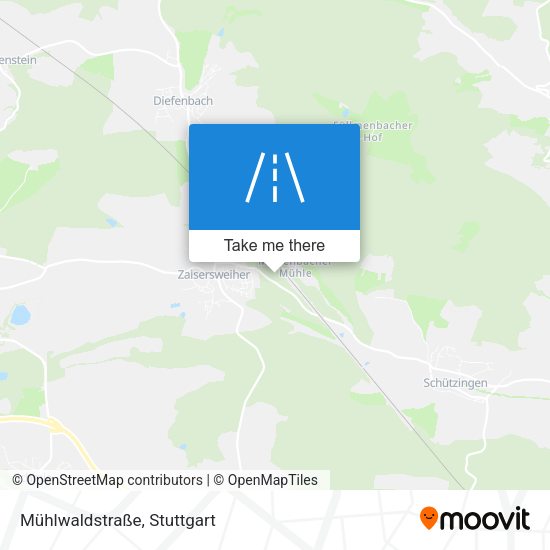 Mühlwaldstraße map