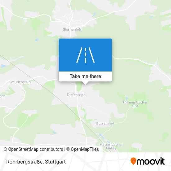 Карта Rohrbergstraße