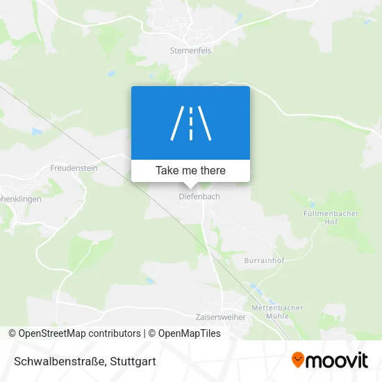 Карта Schwalbenstraße