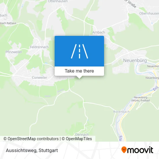Карта Aussichtsweg