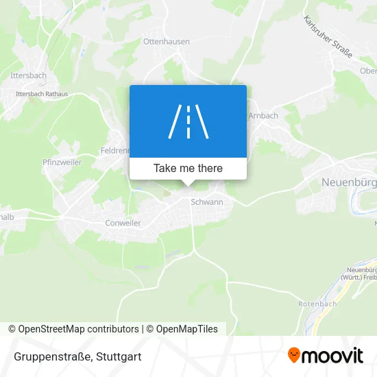 Gruppenstraße map