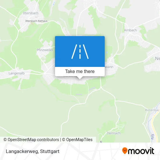 Карта Langackerweg