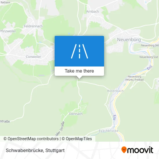 Schwabenbrücke map