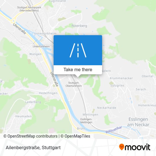 Ailenbergstraße map