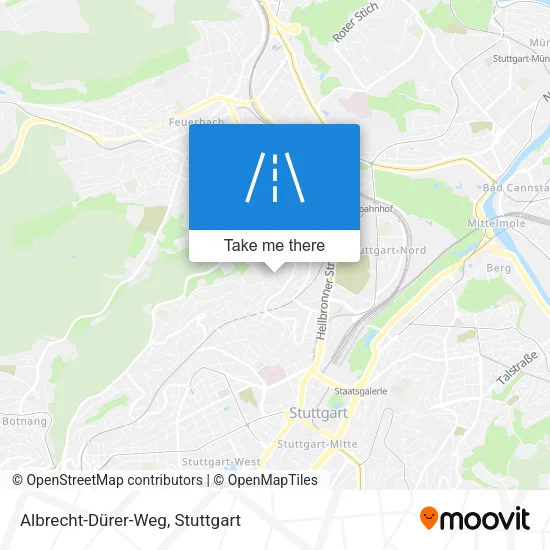 Карта Albrecht-Dürer-Weg