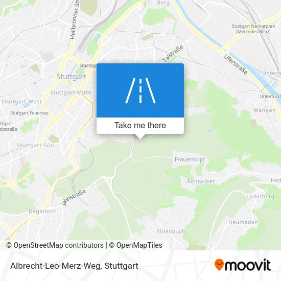 Albrecht-Leo-Merz-Weg map