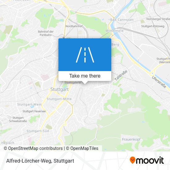 Alfred-Lörcher-Weg map