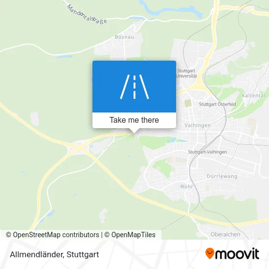 Карта Allmendländer