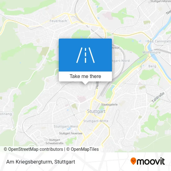 Карта Am Kriegsbergturm