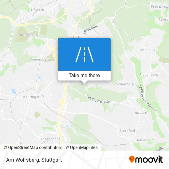 Карта Am Wolfsberg