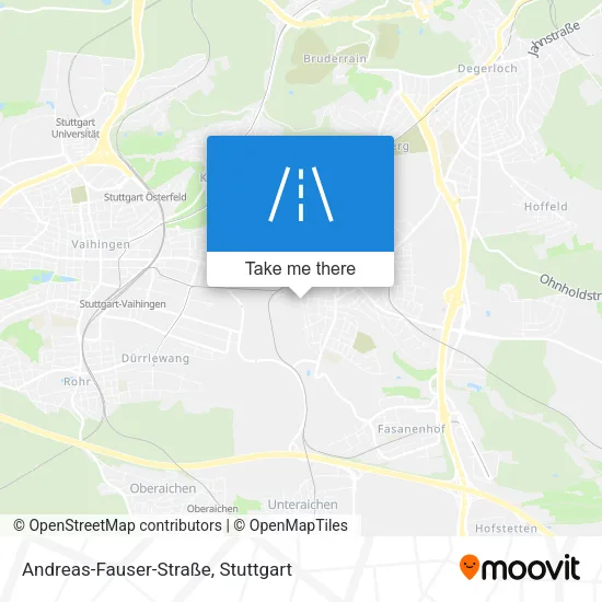 Карта Andreas-Fauser-Straße