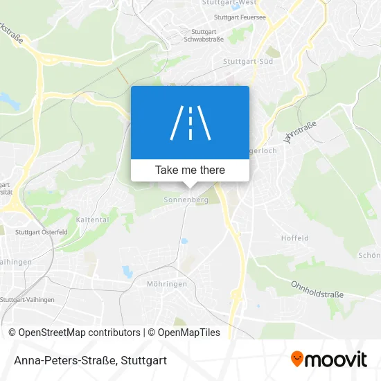 Карта Anna-Peters-Straße