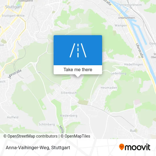 Карта Anna-Vaihinger-Weg