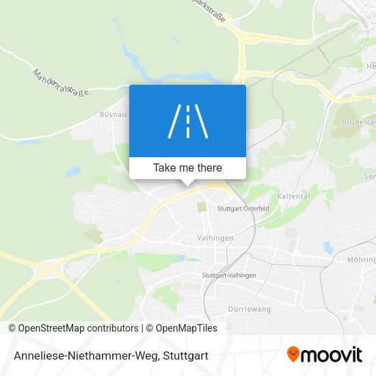 Anneliese-Niethammer-Weg map