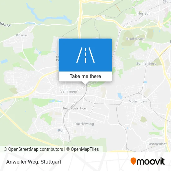 Карта Anweiler Weg