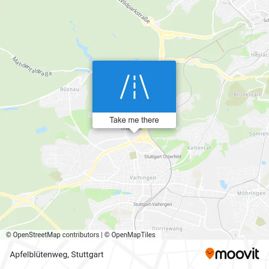 Карта Apfelblütenweg