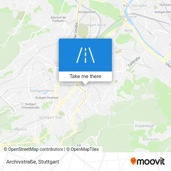 Карта Archivstraße
