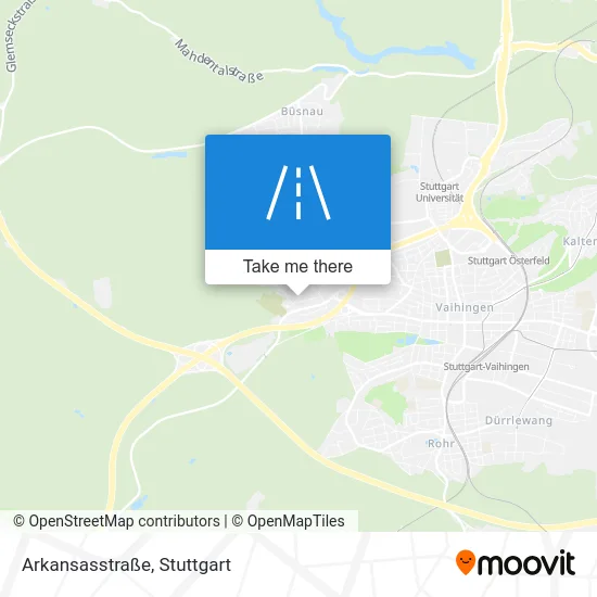 Карта Arkansasstraße