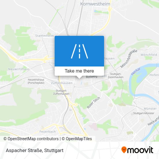 Aspacher Straße map
