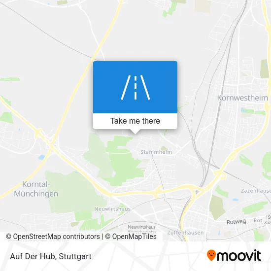 Карта Auf Der Hub