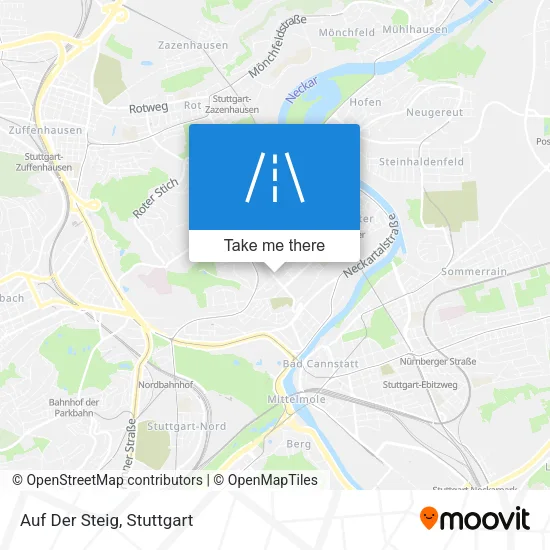 Карта Auf Der Steig