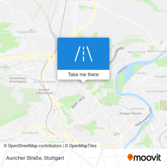 Карта Auricher Straße