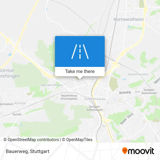 Bauerweg map