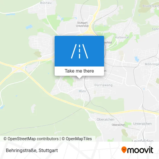 Карта Behringstraße