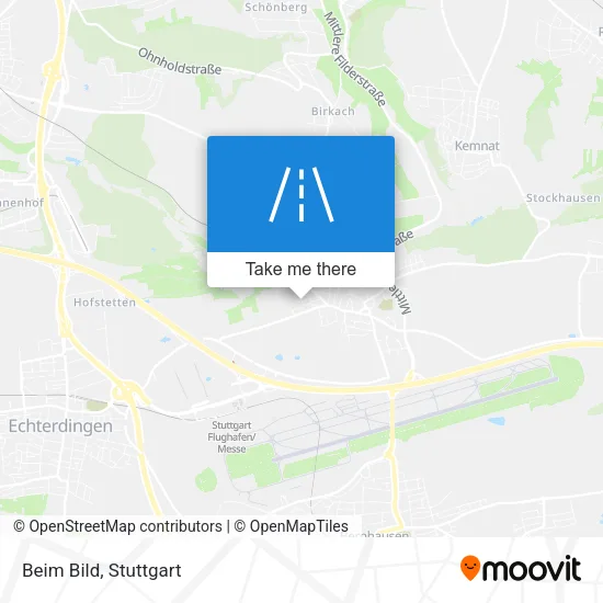 Карта Beim Bild