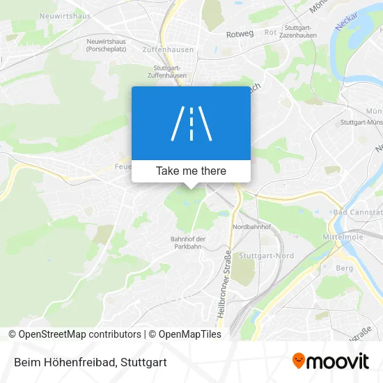 Карта Beim Höhenfreibad