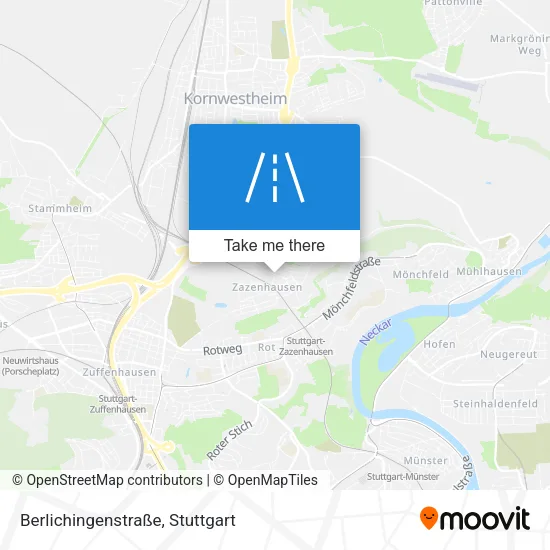 Карта Berlichingenstraße