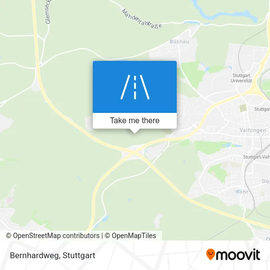 Карта Bernhardweg