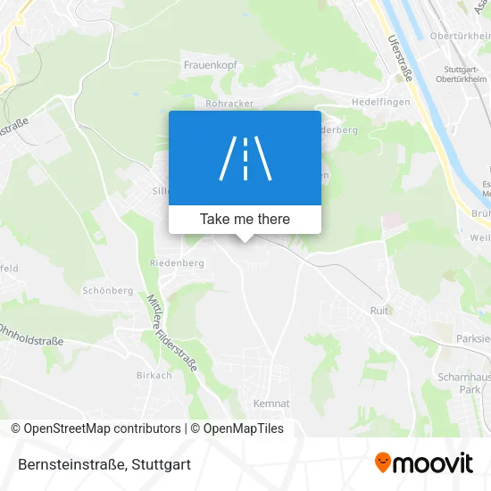 Карта Bernsteinstraße